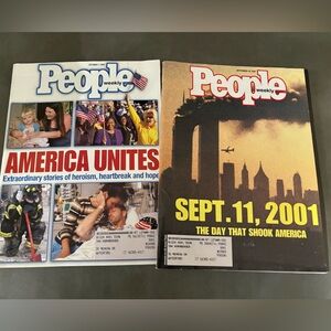 Magazine Set - September 11, 2001 Edition People